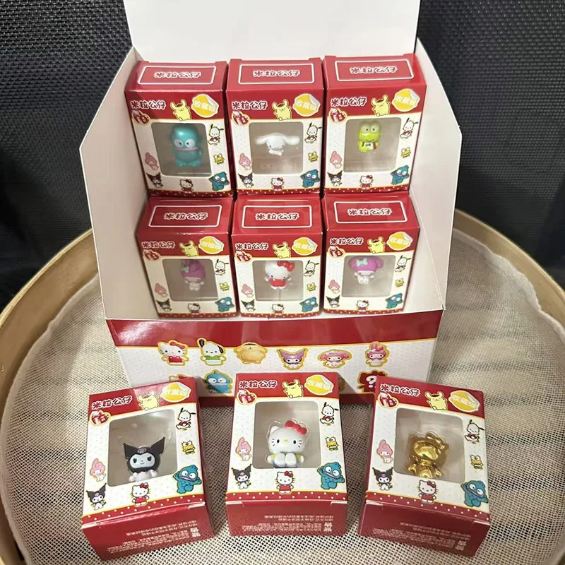 Sanrios 12pcs My Melody Cinnamoroll Kuromi Mini Rice Doll Hangyodon Toy Ornaments Model Girls Bedroom Ornaments Decoration Gift
Sanrios 12pcs My Melody Cinnamoroll Kuromi Mini Rice Doll Hangyodon Toy Ornaments Model Girls Bedroom Ornaments Decoration Gift