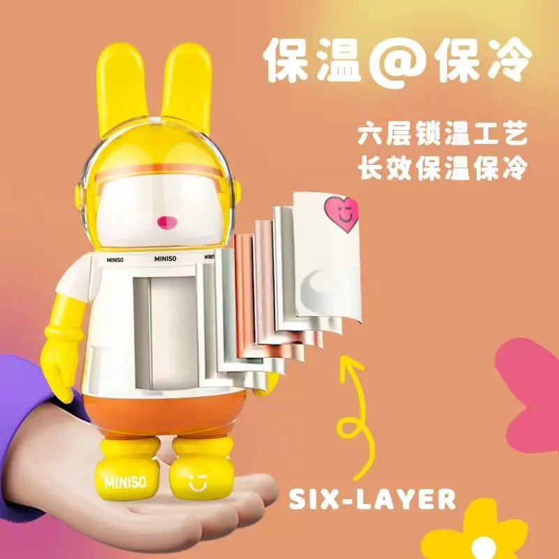 Чашка-термос MINISO, детская соломенная чашка из нержавеющей стали 316, высокий уровень внешнего вида, большая чашка для воды для студенток
Чашка-термос MINISO, детская соломенная чашка из нержавеющей стали 316, высокий уровень внешнего вида, большая чашка для воды для студенток