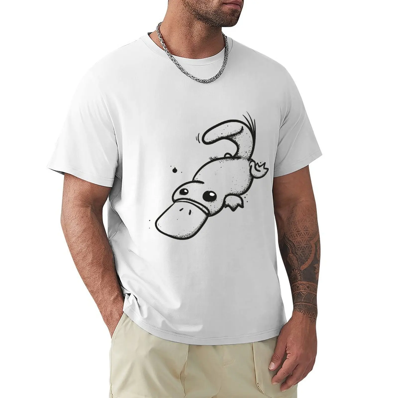 Small platypus T-shirt shirts graphic tees aesthetic clothes korean fashion blacks t shirts for men cotton
Small platypus T-shirt shirts graphic tees aesthetic clothes korean fashion blacks t shirts for men cotton
