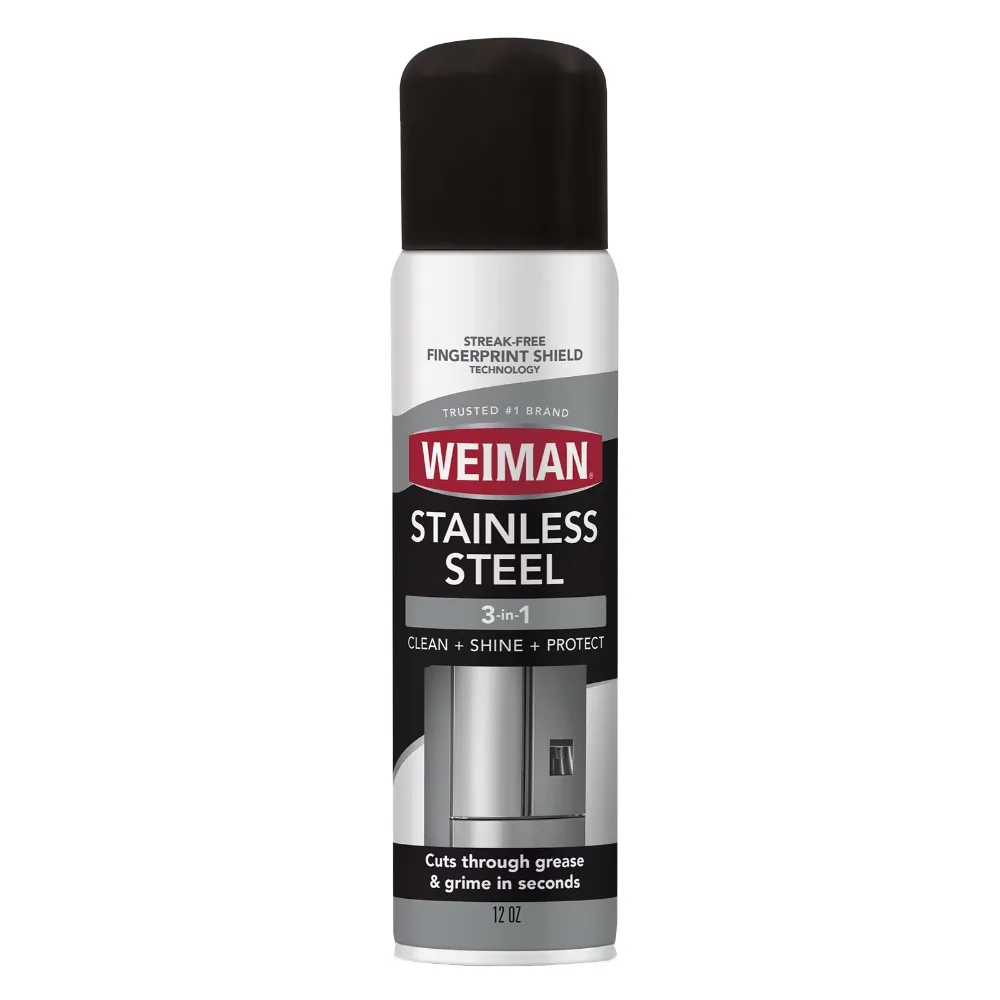 Stainless Steel Cleaner and Polishing Spray for Kitchen Appliances Home Shine 12oz Floral Fragrance
Stainless Steel Cleaner and Polishing Spray for Kitchen Appliances Home Shine 12oz Floral Fragrance