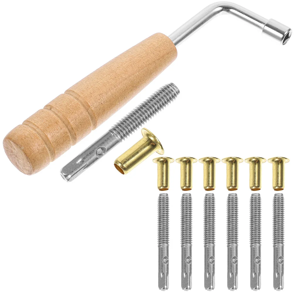 1 set Lyre Harp Tuning Wrench String Fixing Tool Replacement Parts Professional Lyre Turn Pin Nail Accessories for Beginner
1 set Lyre Harp Tuning Wrench String Fixing Tool Replacement Parts Professional Lyre Turn Pin Nail Accessories for Beginner