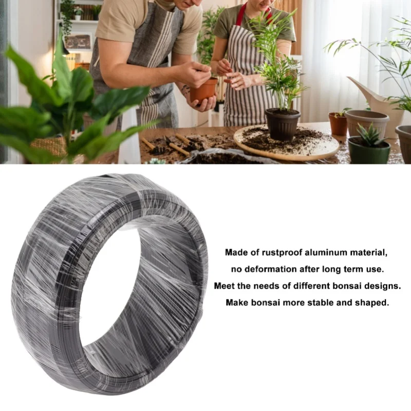 Bonsai Wire Aluminum Wire Bonsai Tree Training Wire 500g Black For Garden Horticulture
Bonsai Wire Aluminum Wire Bonsai Tree Training Wire 500g Black For Garden Horticulture