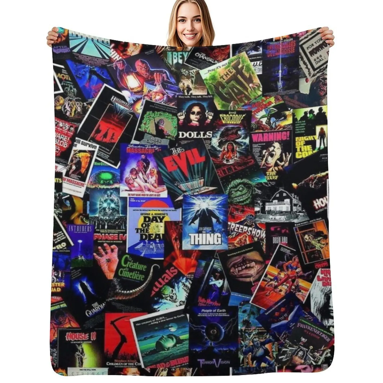 Best Horror Movies of All Time Collage Throw Blanket Soft Plush Plaid Kid'S Decoratives Cute Blankets
Best Horror Movies of All Time Collage Throw Blanket Soft Plush Plaid Kid'S Decoratives Cute Blankets