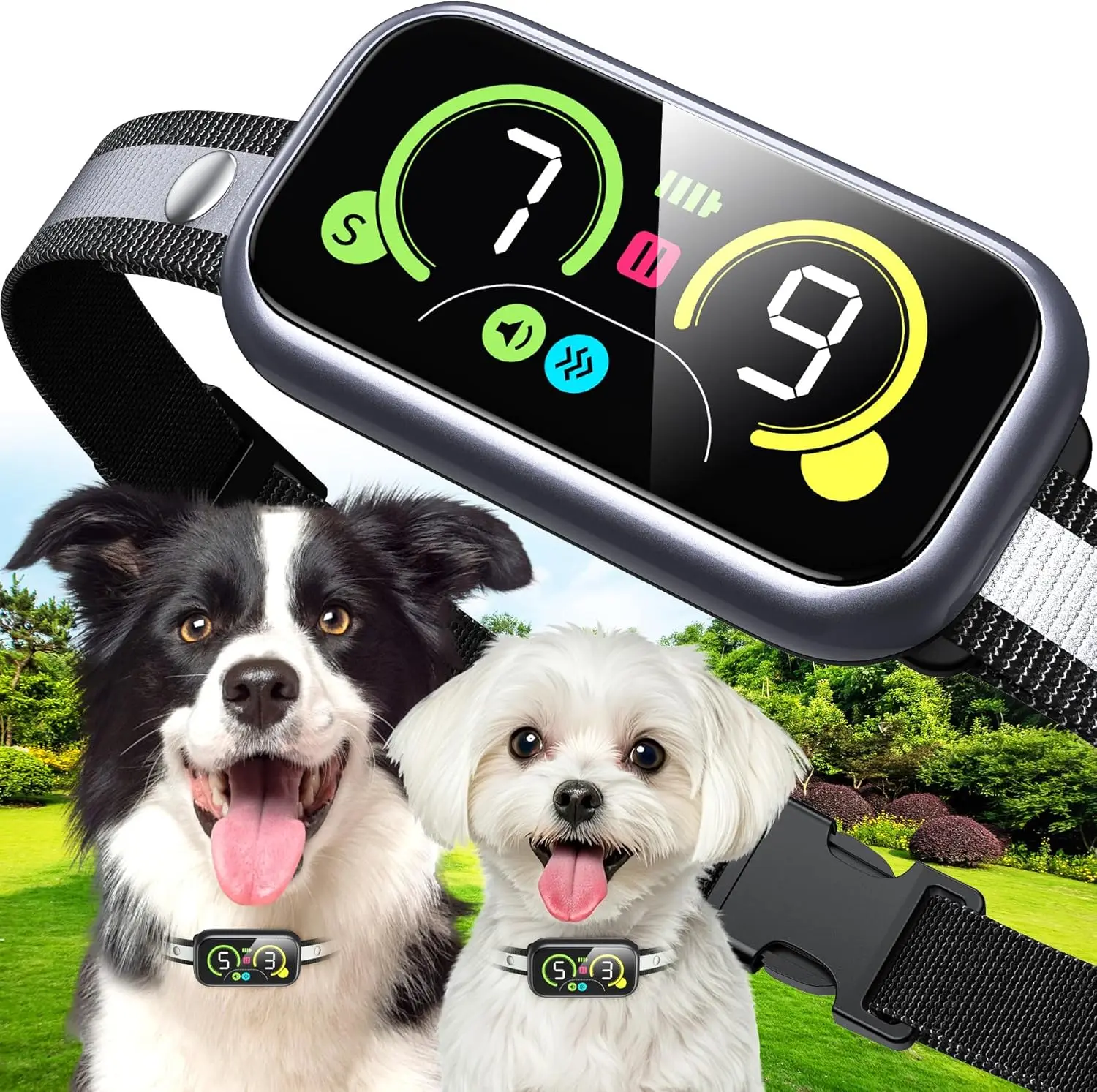 Smart Dog Bark Collar with 4 Modes, Adjustable Sensitivity, Waterproof for All Sizes
Smart Dog Bark Collar with 4 Modes, Adjustable Sensitivity, Waterproof for All Sizes