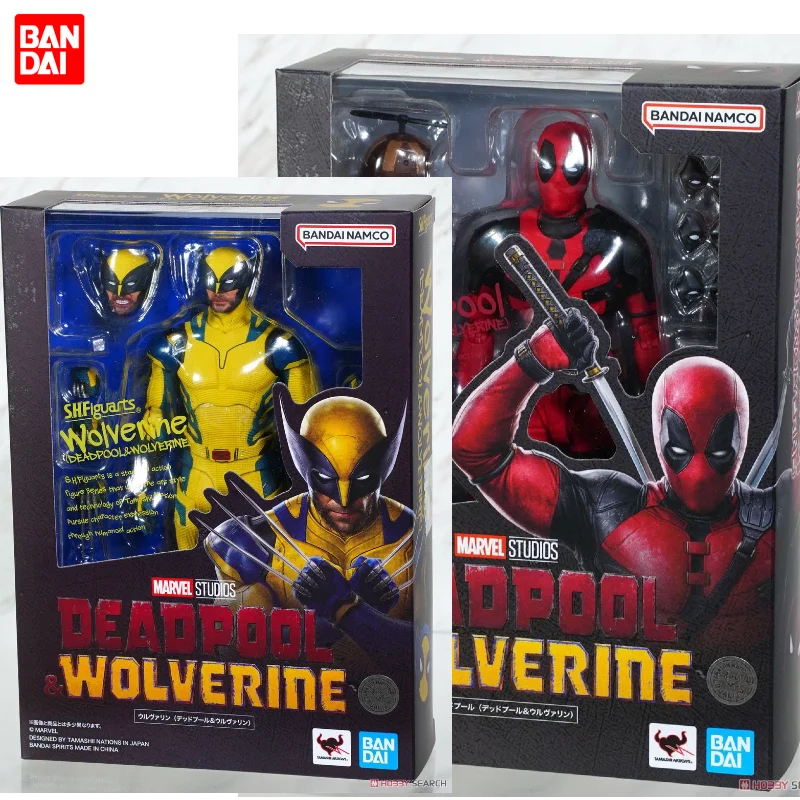 In Stock Bandai SHF Marvel Deadpool & Wolverine 2024 Movie Wade Wilson Articulated Model Collectible Figure
In Stock Bandai SHF Marvel Deadpool & Wolverine 2024 Movie Wade Wilson Articulated Model Collectible Figure