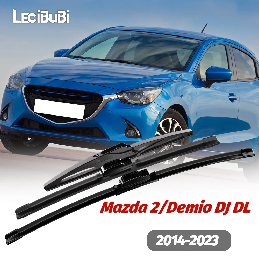 1set Front & Rear Windshield Wiper Blades Windscreen Wipers For Mazda 2 Demio DJ DL 2014-2023 2015 2016 2017 Accessories
1set Front & Rear Windshield Wiper Blades Windscreen Wipers For Mazda 2 Demio DJ DL 2014-2023 2015 2016 2017 Accessories