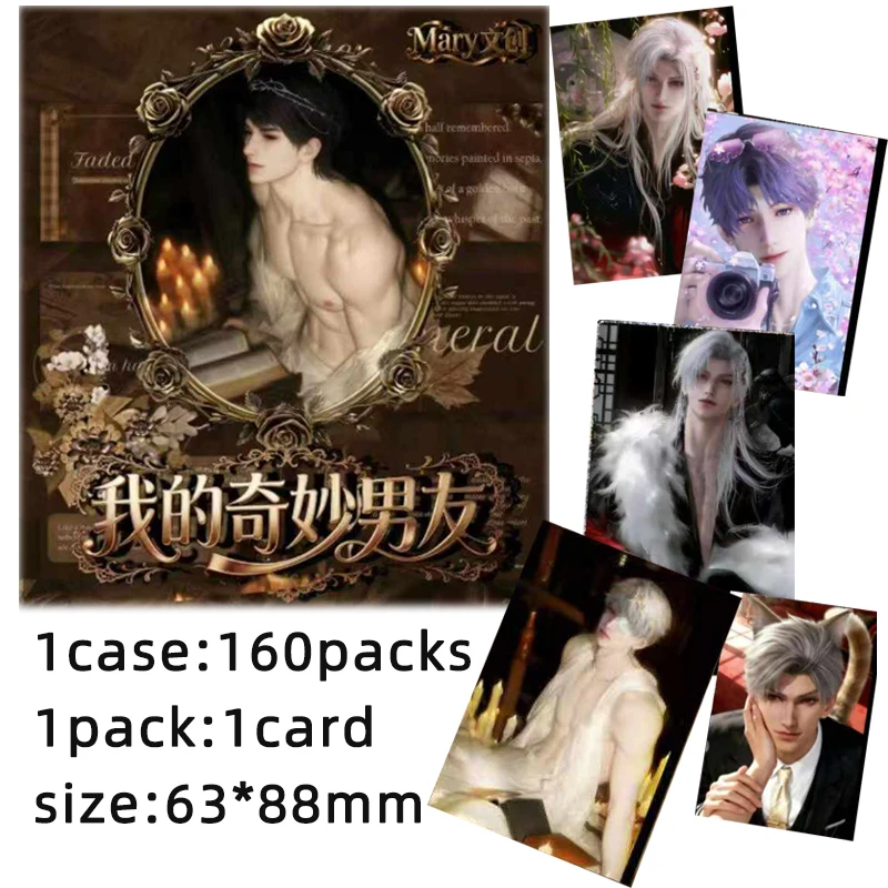 Wholesale Love And Deepspace Boyfriend Series Card Set 160Pcs No Duplicates Full Collection Anime Game Trading Cards
Wholesale Love And Deepspace Boyfriend Series Card Set 160Pcs No Duplicates Full Collection Anime Game Trading Cards