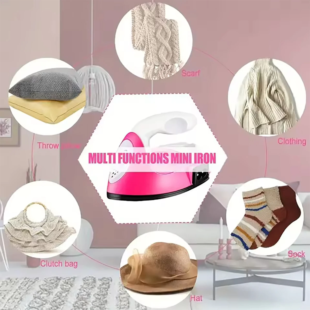 1pc is suitable for creative projects and safe use, mini children's electric iron-multifunctional child-friendly steam iron.
1pc is suitable for creative projects and safe use, mini children's electric iron-multifunctional child-friendly steam iron.