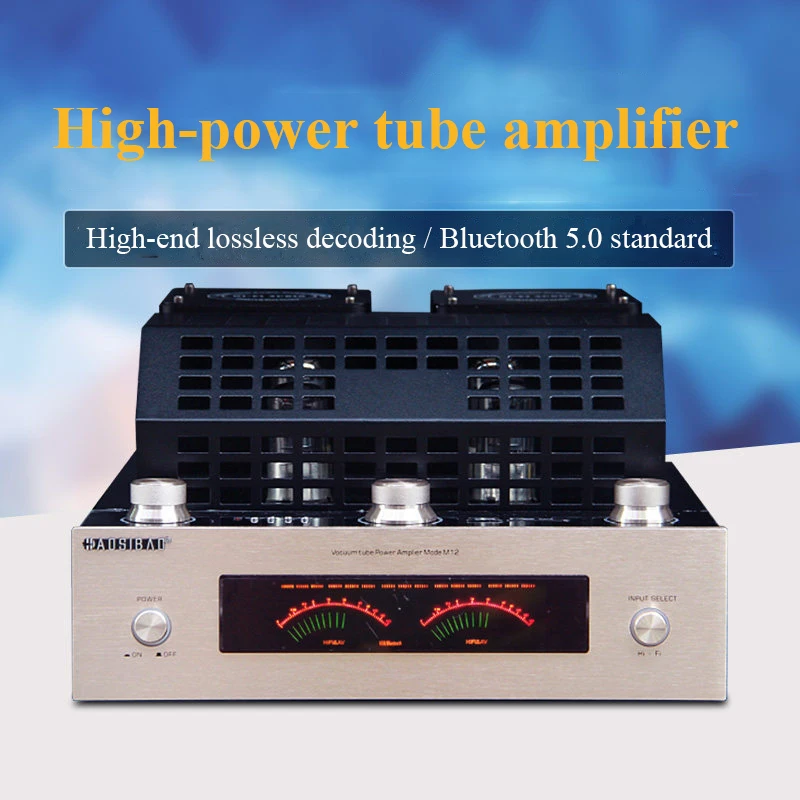 HIFI Lossless Household Power Amplifier 160W Output Power Bluetooth 5.0 Class AB Electronic Power Amplifier USB Lossless Reading
HIFI Lossless Household Power Amplifier 160W Output Power Bluetooth 5.0 Class AB Electronic Power Amplifier USB Lossless Reading