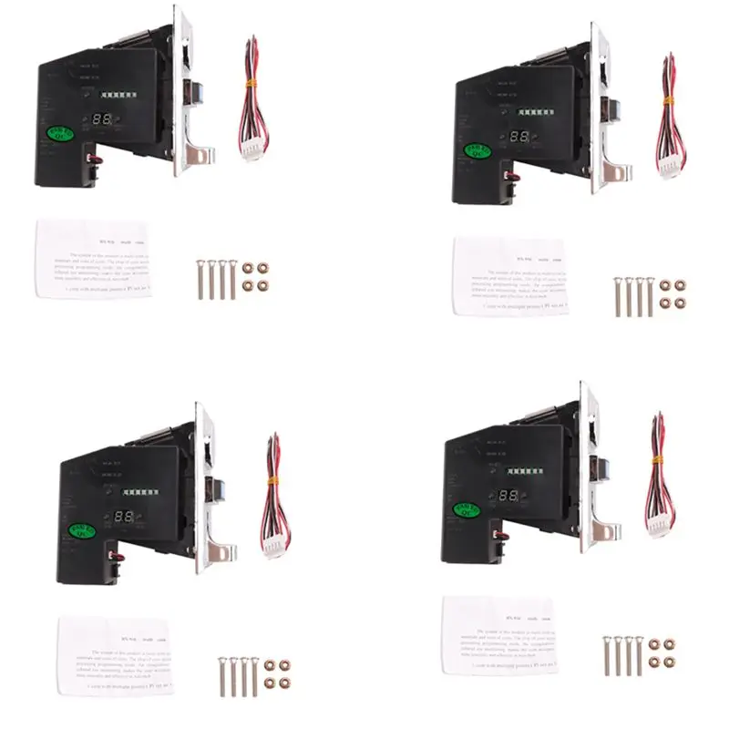 ABVB-4X Multi Coin Acceptor Selector For Mechanism Vending Machine Mech Arcade Game
ABVB-4X Multi Coin Acceptor Selector For Mechanism Vending Machine Mech Arcade Game