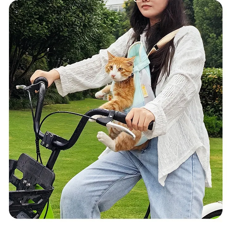 Carryable Pet Chest Bag for Outdoor Use, Portable Cat Bag and Cat Pocket Backpack
Carryable Pet Chest Bag for Outdoor Use, Portable Cat Bag and Cat Pocket Backpack