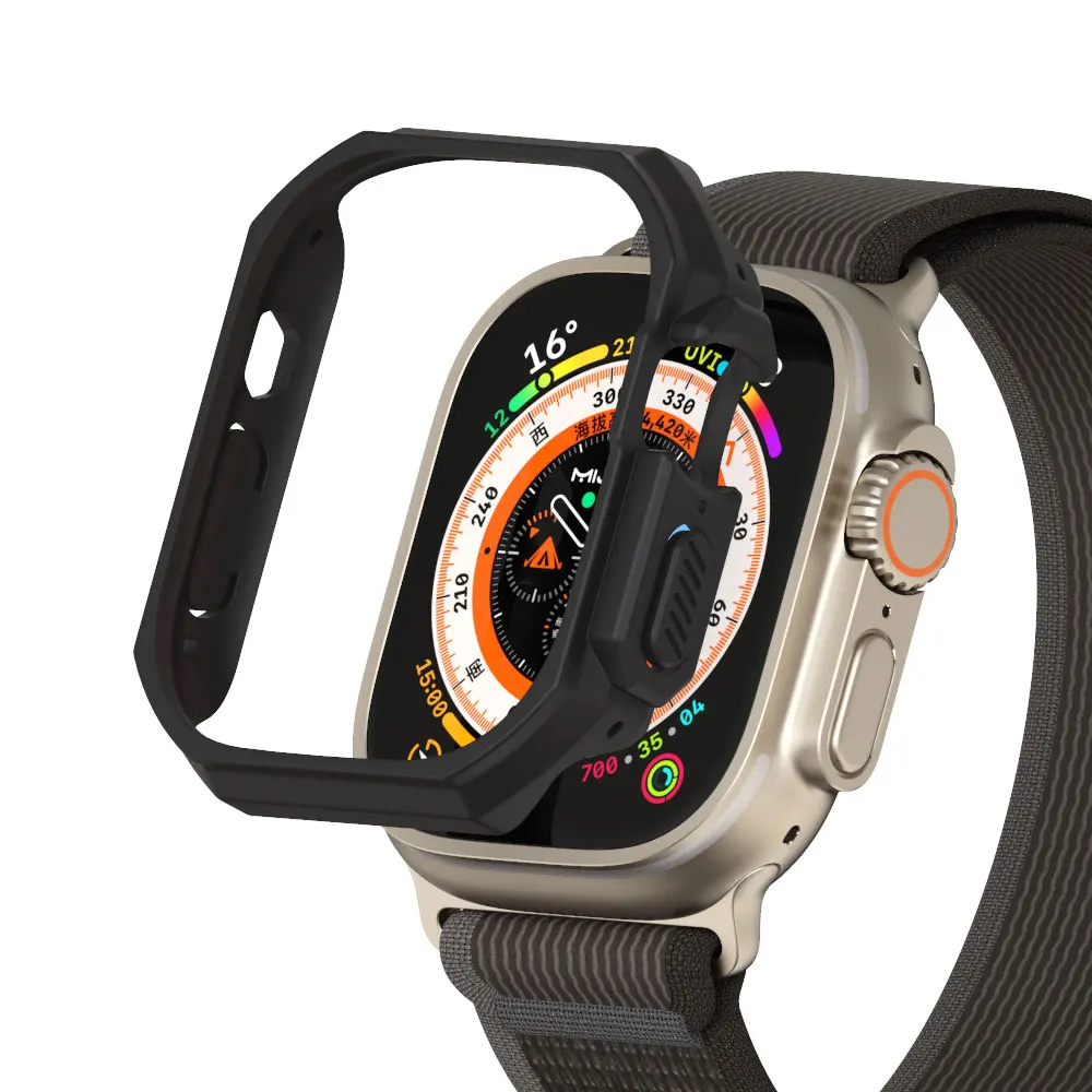 Чехол для Apple Watch Ultra, умные часы, аксессуары для iwatch Ultra Band PC, чехол-бампер
Чехол для Apple Watch Ultra, умные часы, аксессуары для iwatch Ultra Band PC, чехол-бампер