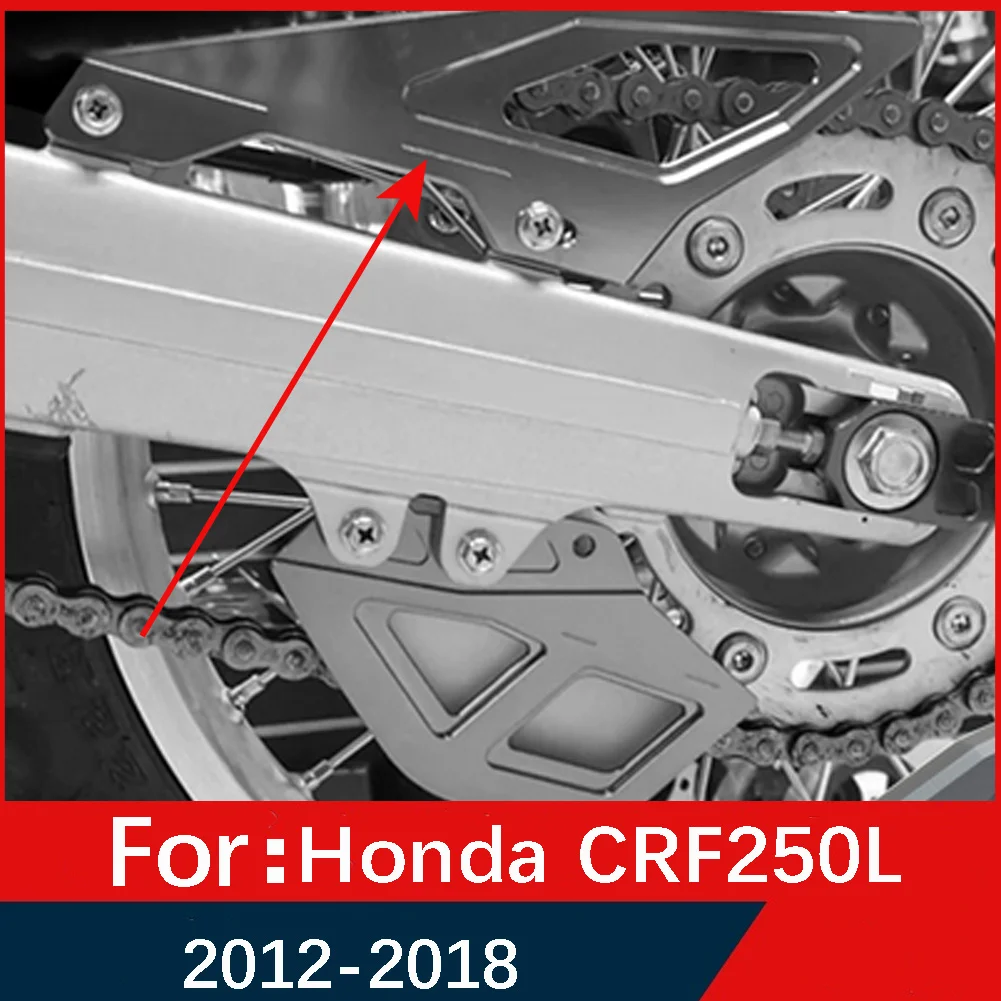 CRF250L защитная крышка цепи мотоцикла для Honda CRF 250L 2012 2013 2014 2015 2016 2017 2018 Черный ЧПУ алюминий
CRF250L защитная крышка цепи мотоцикла для Honda CRF 250L 2012 2013 2014 2015 2016 2017 2018 Черный ЧПУ алюминий