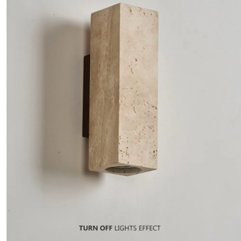 Yellow Marble Wall Lamp Led Bedside Japan Bedroom Living Room Wall Light Travertine Stair Corridor Decor Sconce lighting Sofa
Yellow Marble Wall Lamp Led Bedside Japan Bedroom Living Room Wall Light Travertine Stair Corridor Decor Sconce lighting Sofa