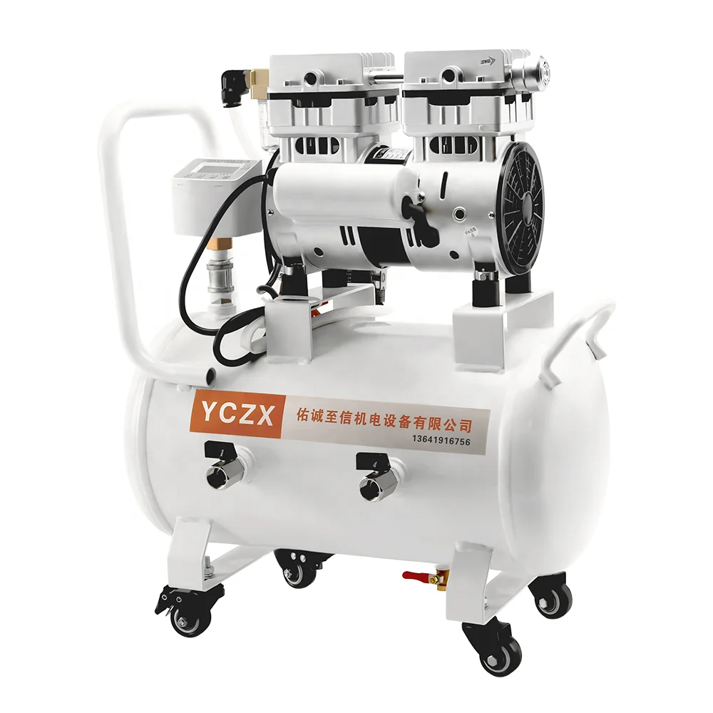 FVN-120V 220V 370W 100L/min -91KPa Industrial Mini Electric Oil Free Piston Air Pressure Vacuum Pump With 20L Air Pressure Tank
FVN-120V 220V 370W 100L/min -91KPa Industrial Mini Electric Oil Free Piston Air Pressure Vacuum Pump With 20L Air Pressure Tank