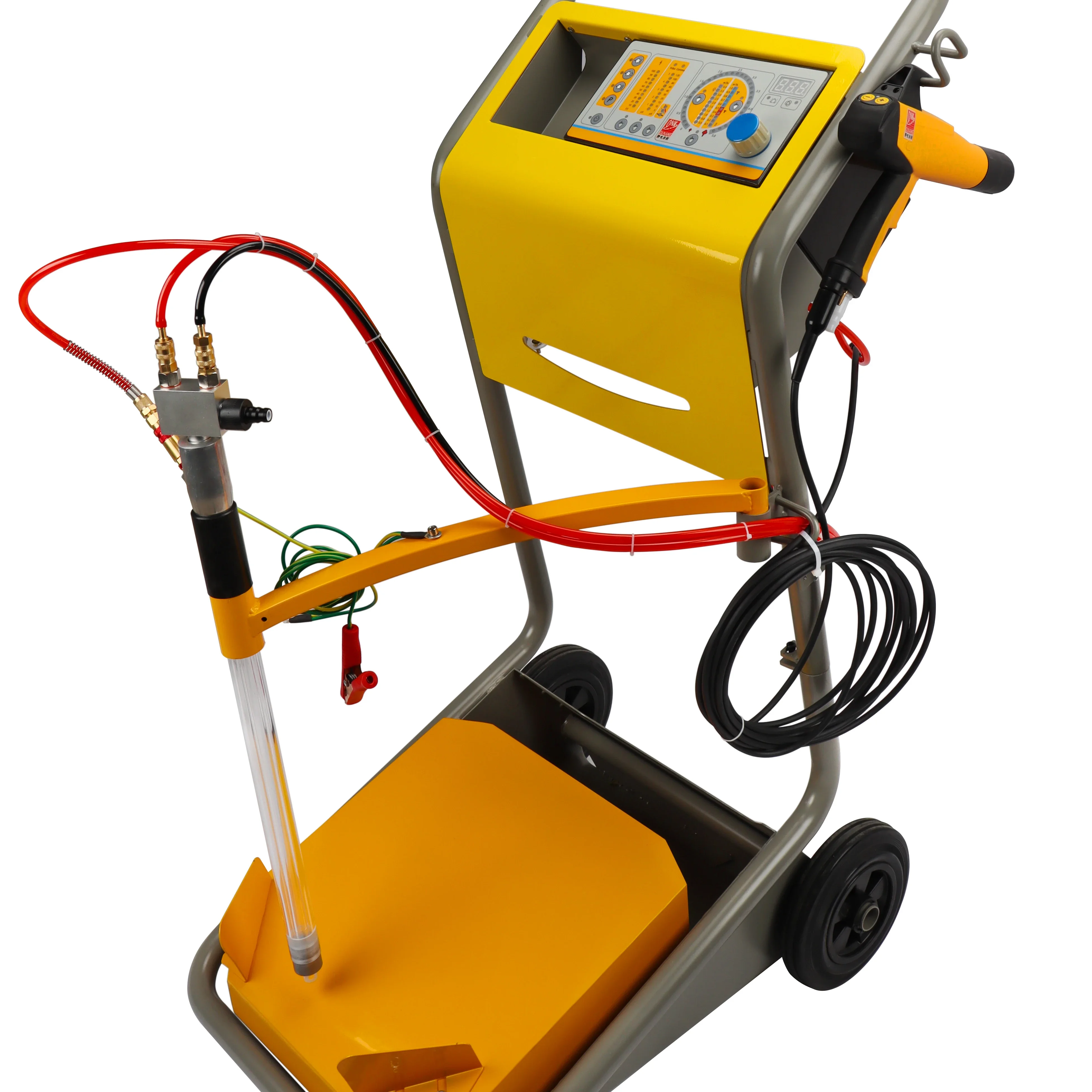 New affordable and easy-to-operate Optistar LCD intelligent powder coating machine
New affordable and easy-to-operate Optistar LCD intelligent powder coating machine