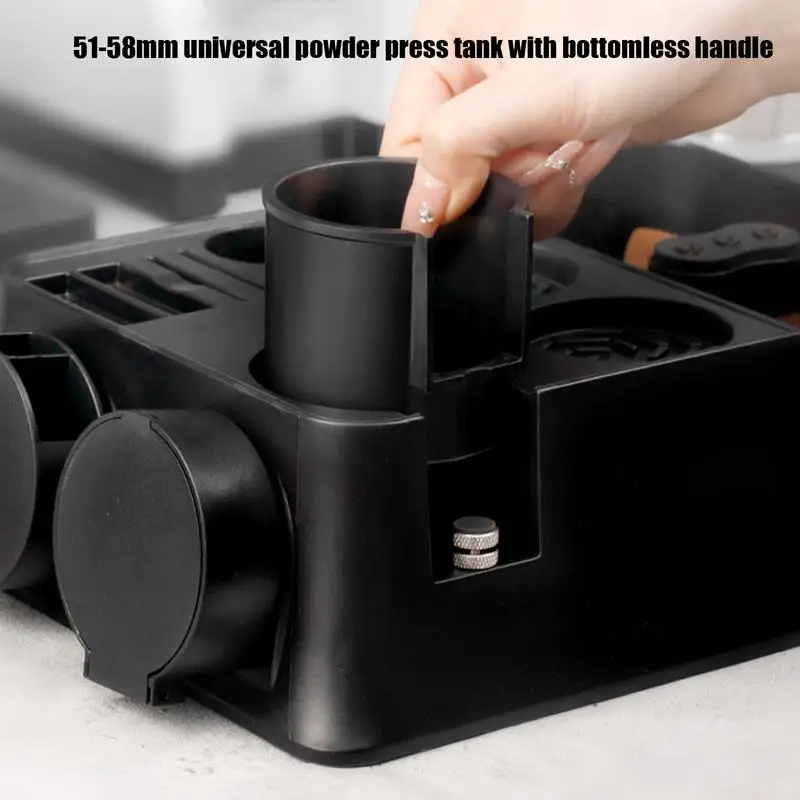 Coffee Tamper Station Multifunctional Modern Precision Non-slip Coffee Station Stable Vintage Portafilter Stand For Home Cafe
Coffee Tamper Station Multifunctional Modern Precision Non-slip Coffee Station Stable Vintage Portafilter Stand For Home Cafe