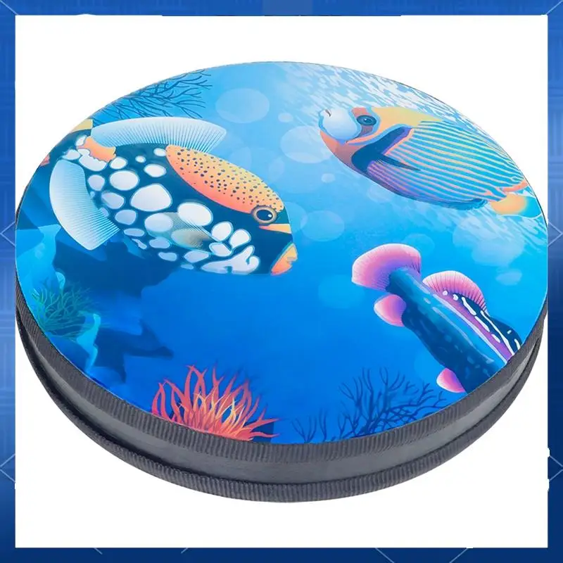 10 Inch Wave Drum Orff Percussion Instrument Big Wave Sound Drum Music Color + Blue
10 Inch Wave Drum Orff Percussion Instrument Big Wave Sound Drum Music Color + Blue
