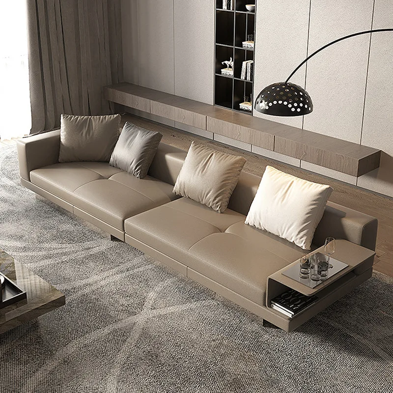 Customizable Italian minimalist Connelly sofa leather living room straight row
Customizable Italian minimalist Connelly sofa leather living room straight row