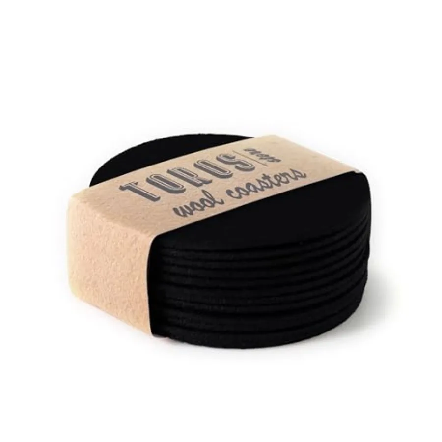 New StyleSet of 12 Felt Drink Coasters 4x4 Inch - Round Coaster for Drinks Absorbent - Thick Coasters for Glasses - Premium Cup Mats - P
New StyleSet of 12 Felt Drink Coasters 4x4 Inch - Round Coaster for Drinks Absorbent - Thick Coasters for Glasses - Premium Cup Mats - P