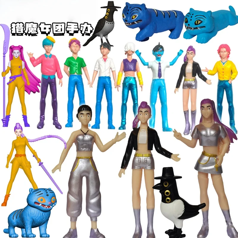 Горячее аниме Kpop Охотники на демонов Фигурка Модель Игрушка Мультфильм Игровая периферия Украшение стола Коллекция Фигурки Модель Игрушка в подарок 
Горячее аниме Kpop Охотники на демонов Фигурка Модель Игрушка Мультфильм Игровая периферия Украшение стола Коллекция Фигурки Модель Игрушка в подарок