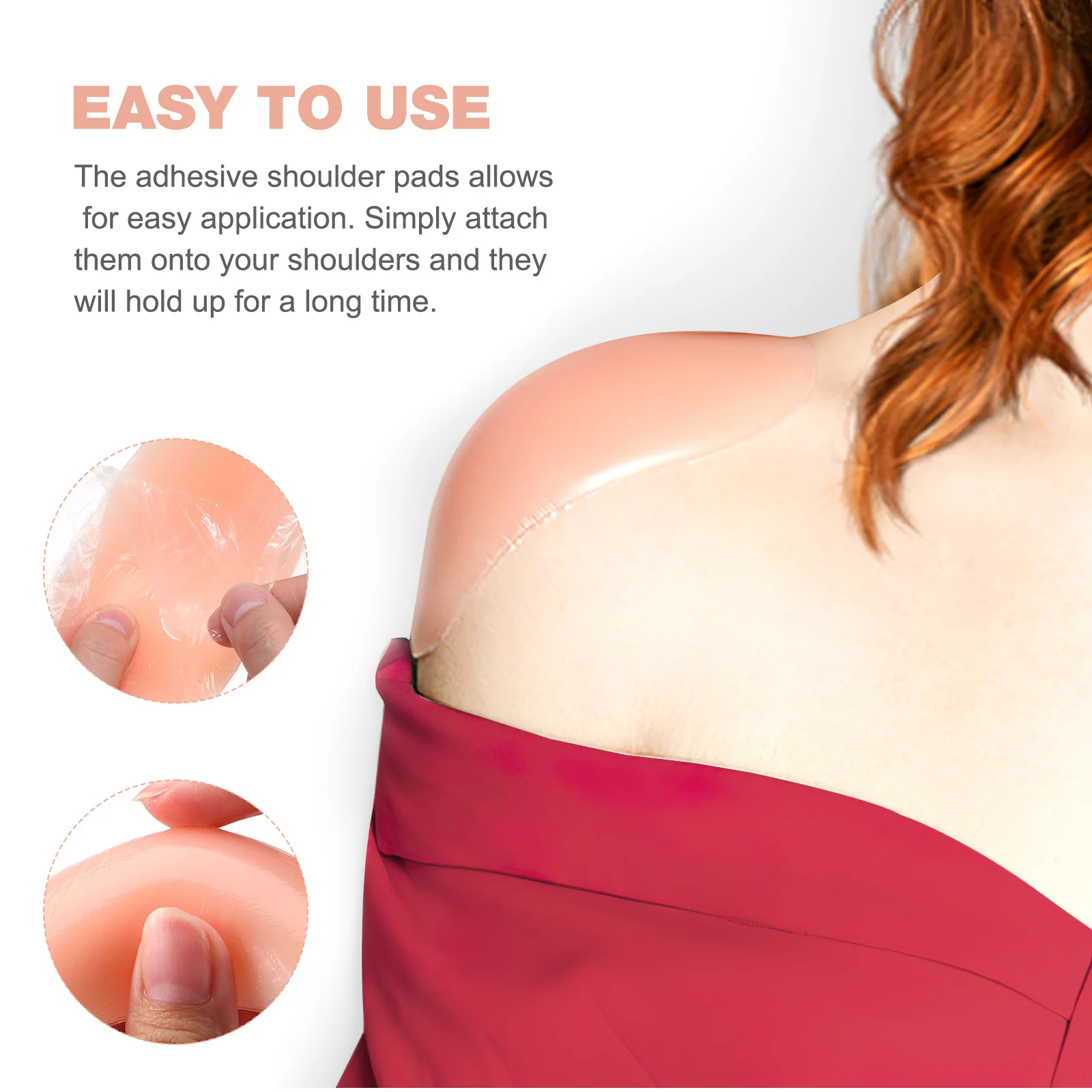 4 Pairs Silicone Shoulder Pads Comfortable Invisible Women Clothing Enhancer Reusable Washable Sewing Craft Supplies
4 Pairs Silicone Shoulder Pads Comfortable Invisible Women Clothing Enhancer Reusable Washable Sewing Craft Supplies