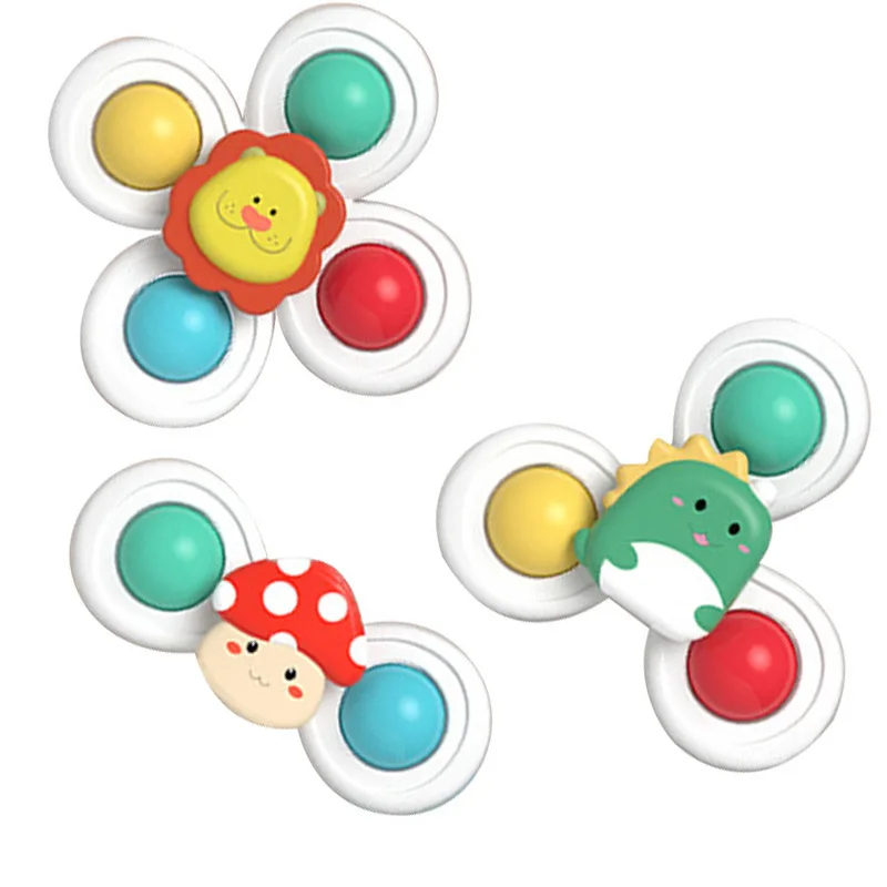 3PCS Suction Cup Spinner Toy Baby Bath Funny Game Educational Toys For Children Girls Boys Infant Sensory Stress Reliever Gifts
3PCS Suction Cup Spinner Toy Baby Bath Funny Game Educational Toys For Children Girls Boys Infant Sensory Stress Reliever Gifts