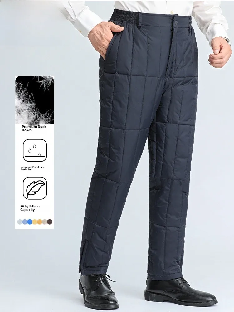 Мужские пуховые брюки Arctic People с высокой талией и глубоким вырезом, повседневные длинные брюки для дома и бизнеса
Мужские пуховые брюки Arctic People с высокой талией и глубоким вырезом, повседневные длинные брюки для дома и бизнеса