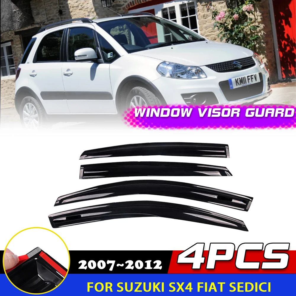 Козырек на окна для Suzuki SX4 кроссовер Fiat Sedici 2007 ~ 2012 2008 2009 2010 2011 защита от дыма на дверь защита от накидки дождя аксессуары для бровей
Козырек на окна для Suzuki SX4 кроссовер Fiat Sedici 2007 ~ 2012 2008 2009 2010 2011 защита от дыма на дверь защита от накидки дождя аксессуары для бровей
