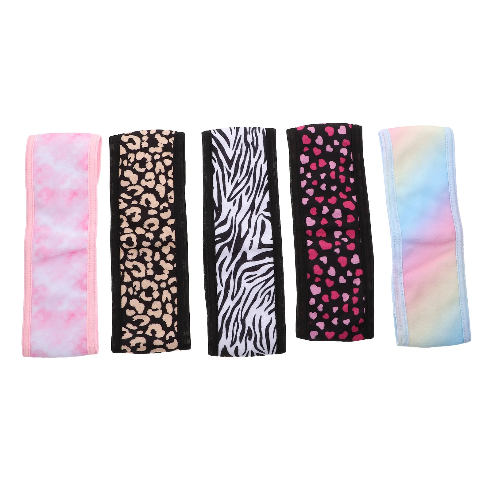 5Pcs Printed Headbands Skin-Friendly Adjustable Running Sweatbands for Sports Yoga Face Washing Makeup Running Sweatbands
5Pcs Printed Headbands Skin-Friendly Adjustable Running Sweatbands for Sports Yoga Face Washing Makeup Running Sweatbands