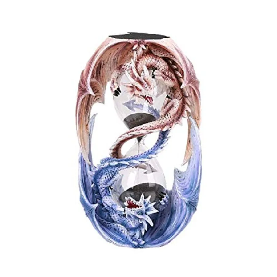 Anne Stokes Age of Dragons Dual Winged Dragons Sand Timer Home Tabletop Decorative Resin Figurine
Anne Stokes Age of Dragons Dual Winged Dragons Sand Timer Home Tabletop Decorative Resin Figurine