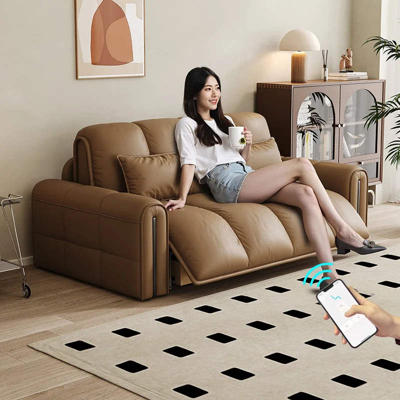 Multifunctional sofa bed folding modern simple integrated dual-purpose small apartment
Multifunctional sofa bed folding modern simple integrated dual-purpose small apartment