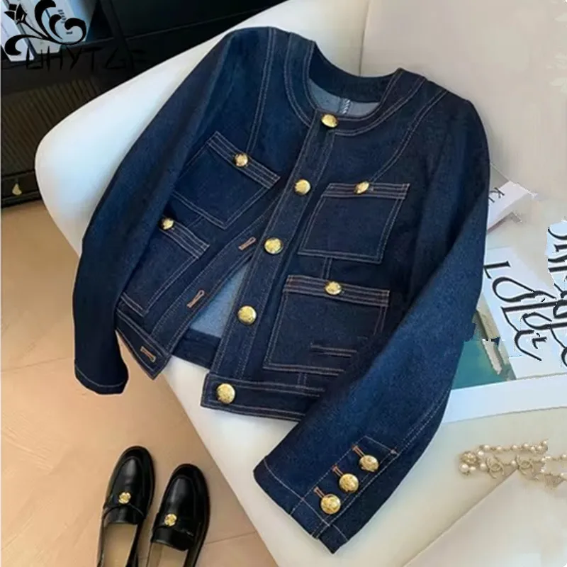 Джинсовые куртки для женщин, весна-осень, на пуговицах, винтажные, Chaquetas, корейская мода, синие, простые, шикарные, короткие джинсовые куртки, 3203
Джинсовые куртки для женщин, весна-осень, на пуговицах, винтажные, Chaquetas, корейская мода, синие, простые, шикарные, короткие джинсовые куртки, 3203