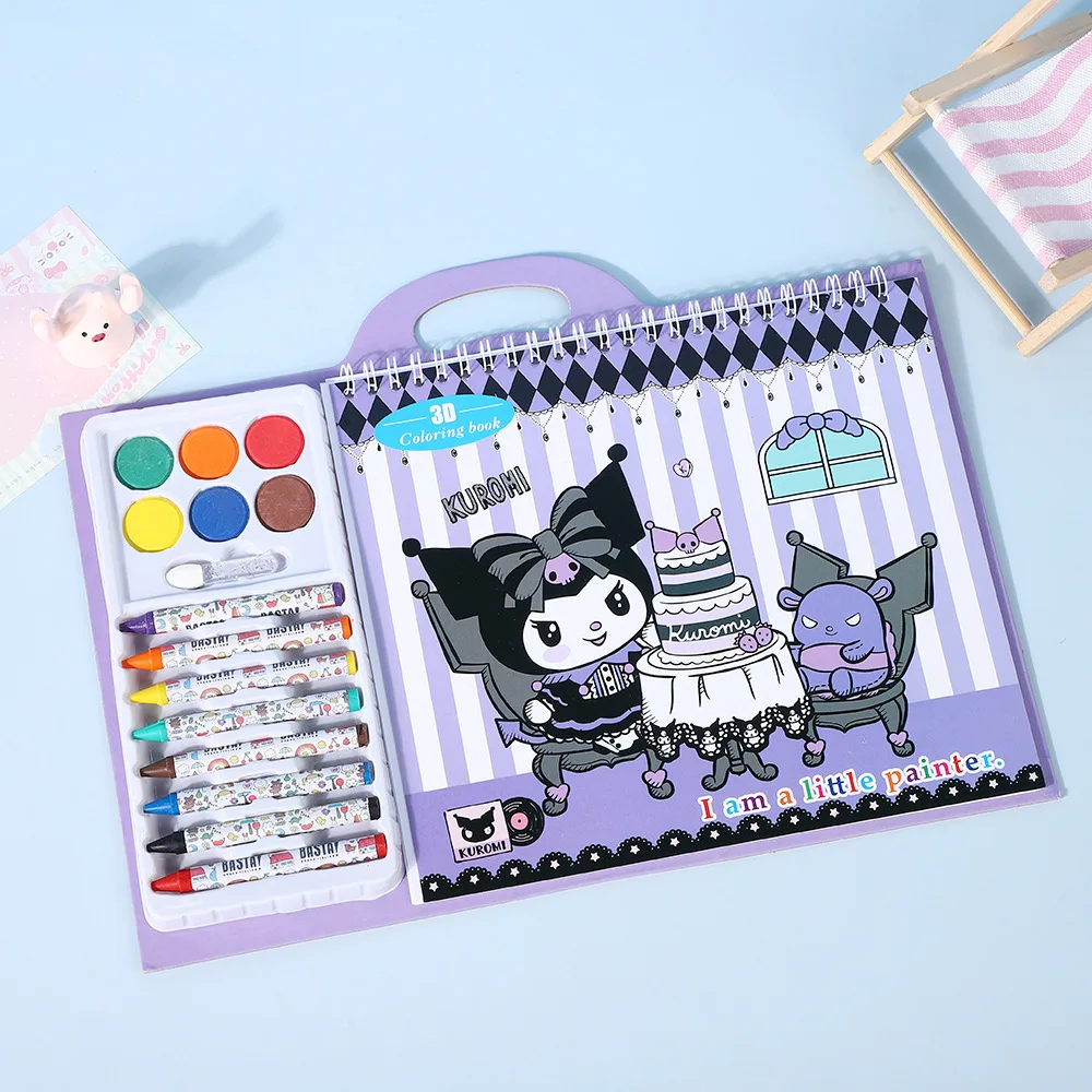 Развивающая книжка-раскраска Sanrio 2026 для детей: Волшебное рисование и акварель для детского сада и раннего обучения
Развивающая книжка-раскраска Sanrio 2026 для детей: Волшебное рисование и акварель для детского сада и раннего обучения