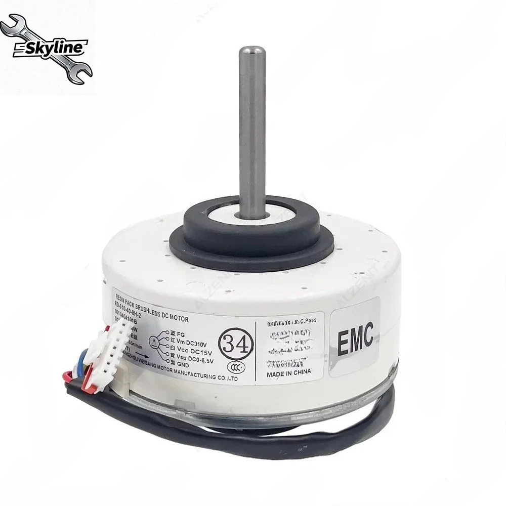 New Fan Motor RD-310-40-8H-2 For Air Conditioner Indoor Unit 0010404101B DC310V 40W Conditioning Parts
New Fan Motor RD-310-40-8H-2 For Air Conditioner Indoor Unit 0010404101B DC310V 40W Conditioning Parts