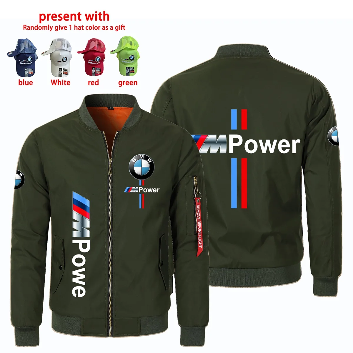 Complimentary With BMW Hat, BMW Logo Men's Winter Thickened Jacket High Quality Outdoor Sports Motorcycle Velvet Warm Jacket
Complimentary With BMW Hat, BMW Logo Men's Winter Thickened Jacket High Quality Outdoor Sports Motorcycle Velvet Warm Jacket