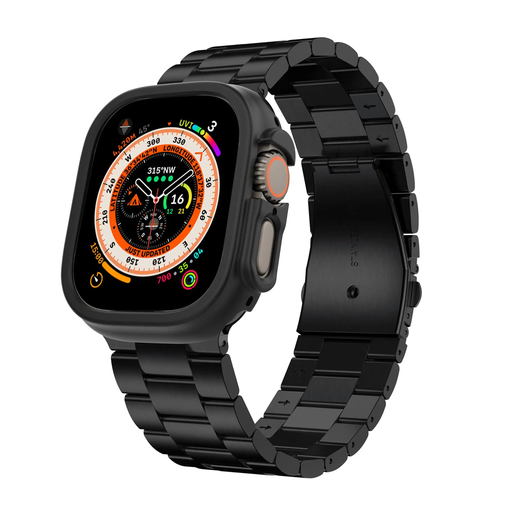 Ремешок чехол + для Apple Watch Ultra Band 49 мм, чехол из поликарбоната, прочный бампер + браслет из нержавеющей стали для наручных часов, браслет для iwatch band 49
Ремешок чехол + для Apple Watch Ultra Band 49 мм, чехол из поликарбоната, прочный бампер + браслет из нержавеющей стали для наручных часов, браслет для iwatch band 49