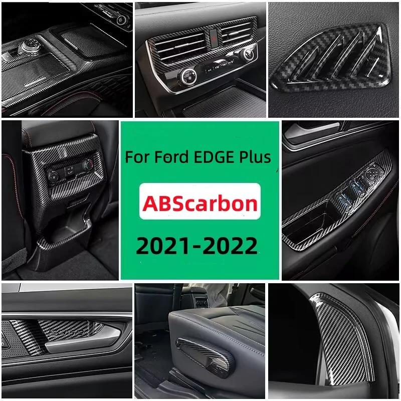LHD For Ford EDGE Plus 2021-2022 interior control panel patch outlet decoration frame carbon fiber modification
LHD For Ford EDGE Plus 2021-2022 interior control panel patch outlet decoration frame carbon fiber modification