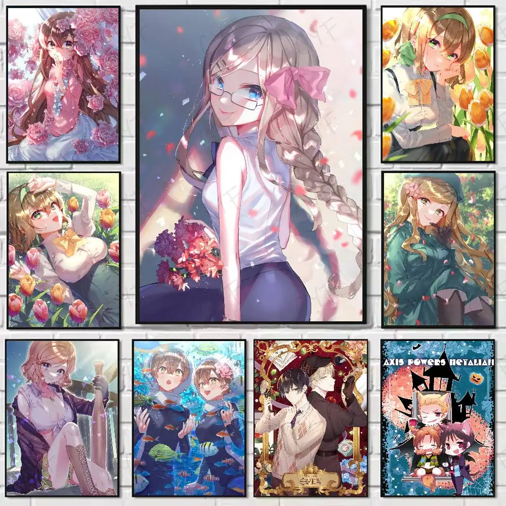 H-HetaliaS Anime Cute Poster Home Living Bed Room Bar Hallway Sticky Wall Art Printing Waterproof Aesthetic Decor
H-HetaliaS Anime Cute Poster Home Living Bed Room Bar Hallway Sticky Wall Art Printing Waterproof Aesthetic Decor