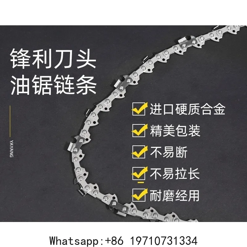Chainsaw Chain 4/6/8/10/12/16/18/20 Inch Guide Chain Universal Accessories
Chainsaw Chain 4/6/8/10/12/16/18/20 Inch Guide Chain Universal Accessories