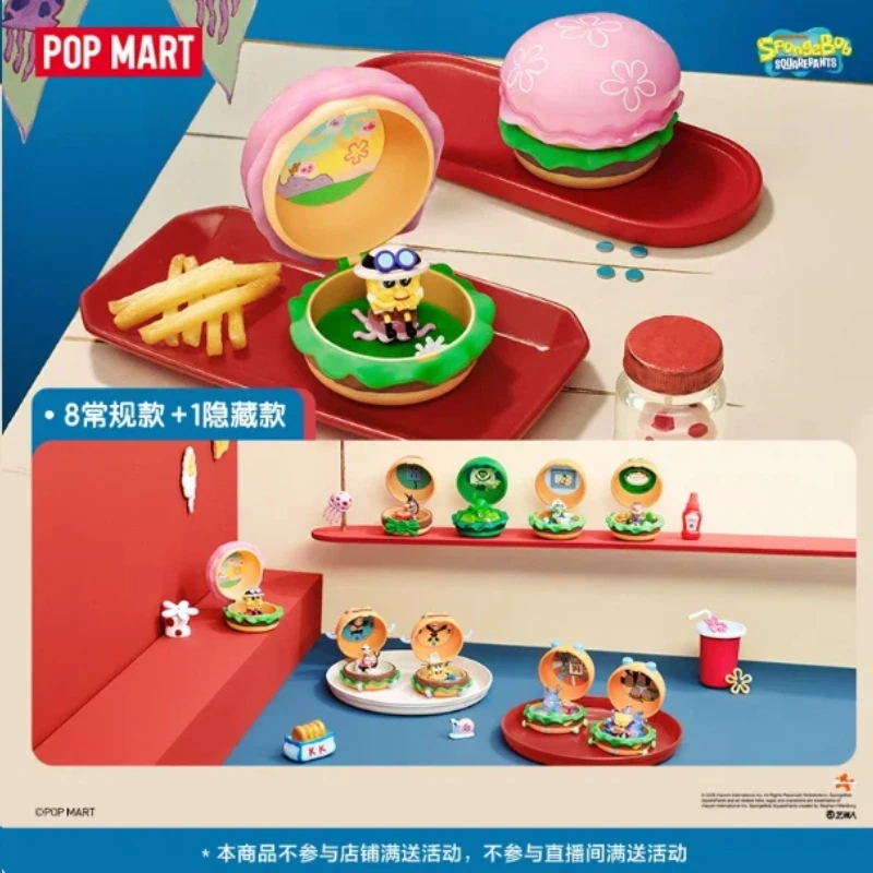 New Genuine POPMART Spongebob Krabby Patty Delicious Series Blind Box Figures Collectible Toys Gifts Mystery Boxes Hippers Cute
New Genuine POPMART Spongebob Krabby Patty Delicious Series Blind Box Figures Collectible Toys Gifts Mystery Boxes Hippers Cute