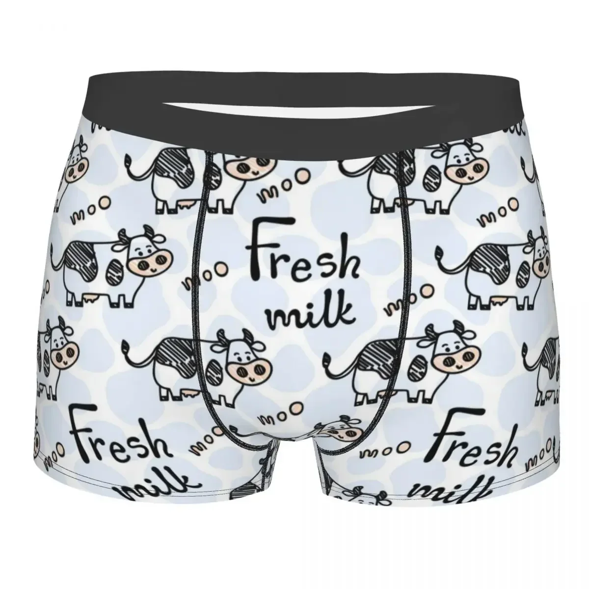 Men's Kawaii Cow Pattern Doodle Underwear Animal Humor Boxer Briefs Shorts Panties Male Breathable Underpants S-XXL
Men's Kawaii Cow Pattern Doodle Underwear Animal Humor Boxer Briefs Shorts Panties Male Breathable Underpants S-XXL