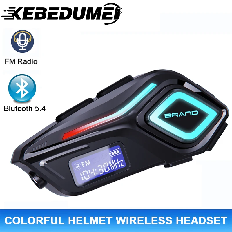 K08 Motorcycle Helmet Headset Handsfree call Kit Stereo Anti-interference Waterproof Music Player Speaker Wireless Earphone
K08 Motorcycle Helmet Headset Handsfree call Kit Stereo Anti-interference Waterproof Music Player Speaker Wireless Earphone