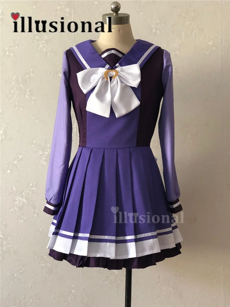 illusional Pretty Derby Mejiro McQueen Cosplay Costume School uniform JK Can Custom made size
illusional Pretty Derby Mejiro McQueen Cosplay Costume School uniform JK Can Custom made size