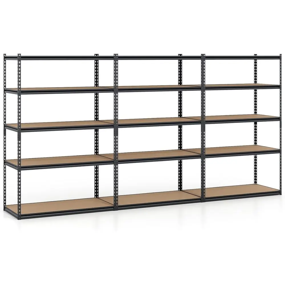 5-Tier Heavy-Duty Metal Shelving for Garage, Utility Rack, Storage Solutions (34.8W x 24D x 72H, 2200 lbs Capacity)
5-Tier Heavy-Duty Metal Shelving for Garage, Utility Rack, Storage Solutions (34.8W x 24D x 72H, 2200 lbs Capacity)