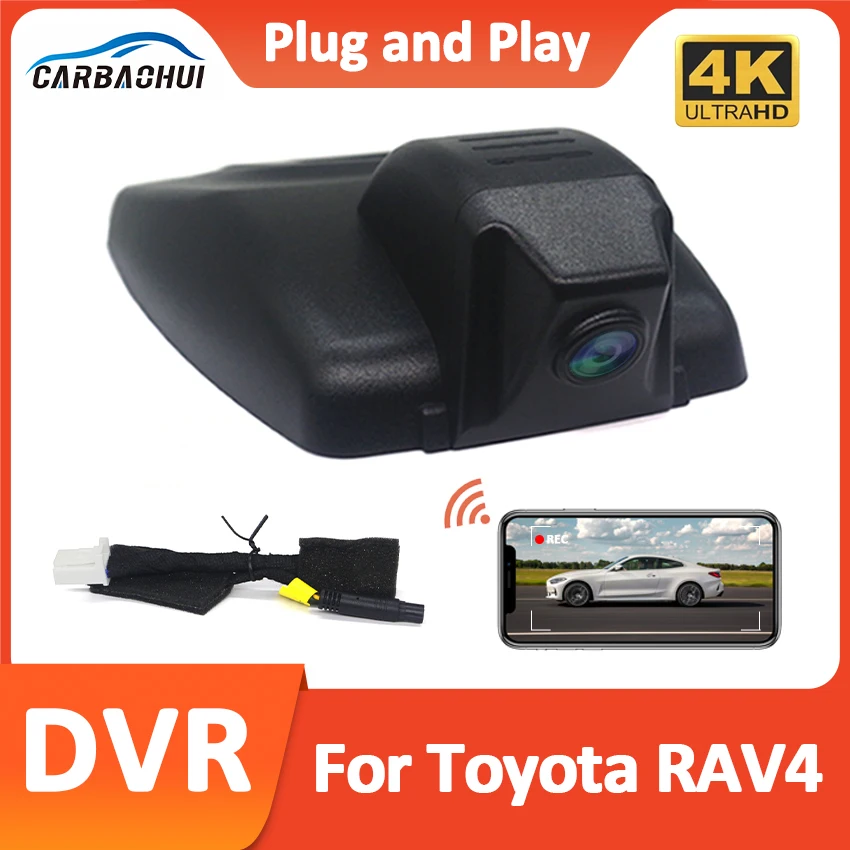 New!Car DVR WIFI Plug And Play Dash Cam UHD 4K 2160P Camera Video Recorder For Toyota Rav4 2019 2020 2021/Venza Harrier 2022
New!Car DVR WIFI Plug And Play Dash Cam UHD 4K 2160P Camera Video Recorder For Toyota Rav4 2019 2020 2021/Venza Harrier 2022