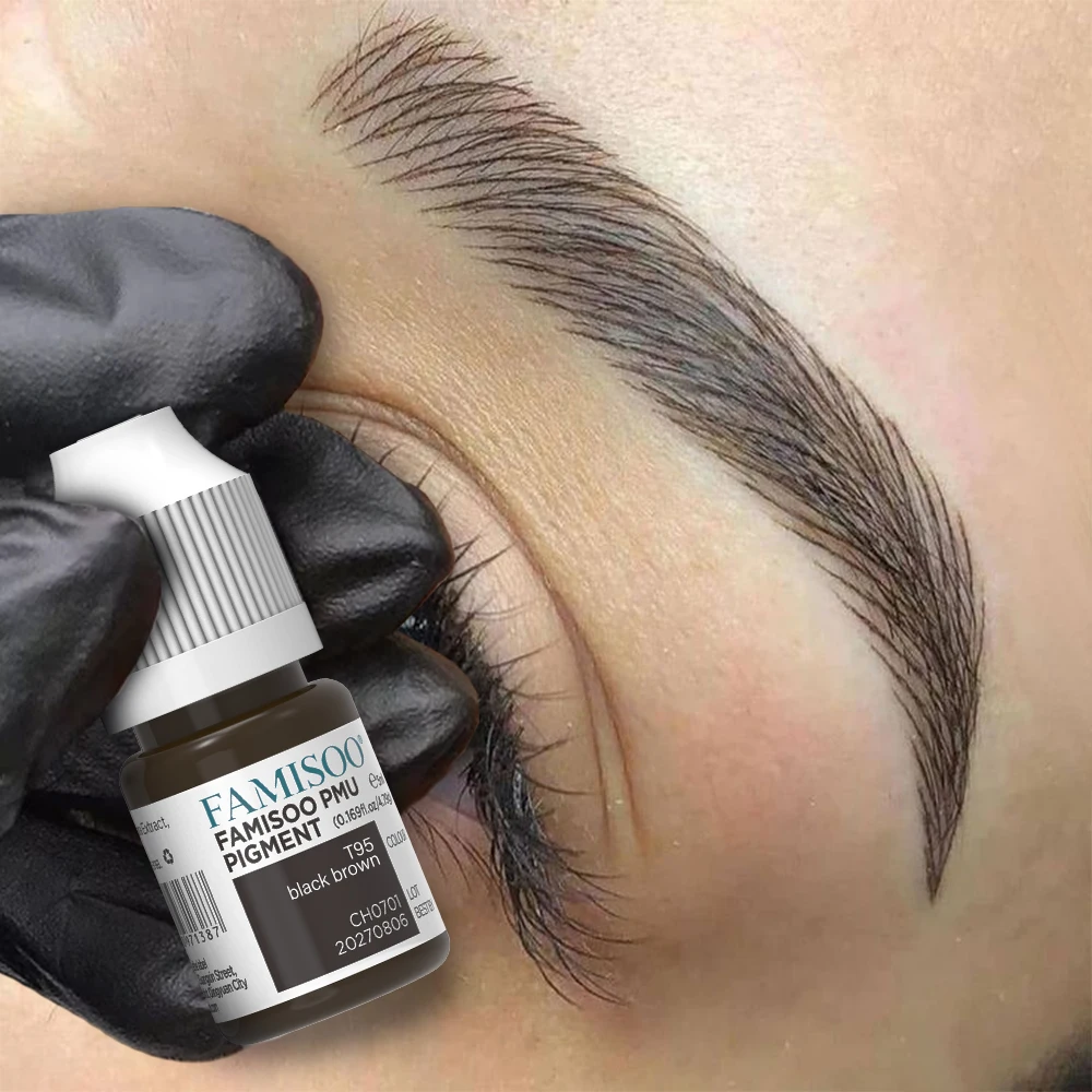 FAMISOO 5ml Eyebrow Lines, Eyebrow Pigments, Inks, Professional Permanent Makeup Pigments, Eyebrow Body Product Pigments
FAMISOO 5ml Eyebrow Lines, Eyebrow Pigments, Inks, Professional Permanent Makeup Pigments, Eyebrow Body Product Pigments