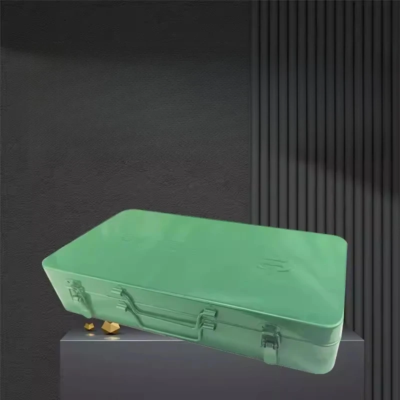 Thickened iron toolbox ppr hot melt machine iron box portable storage box household hardware iron
Thickened iron toolbox ppr hot melt machine iron box portable storage box household hardware iron