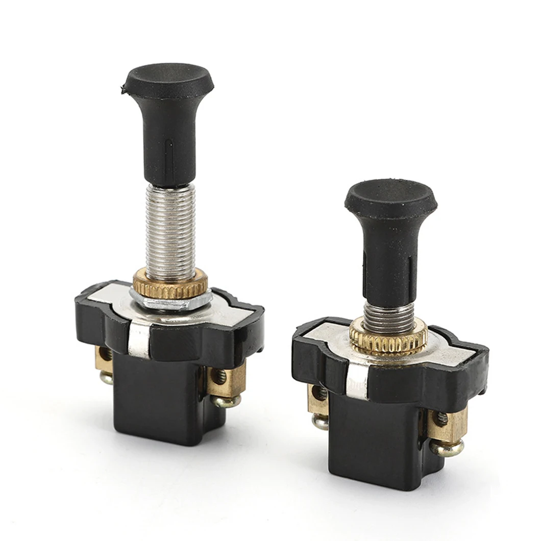 ABILKEEN ON-OFF Push-Pull Auto Switch High Performance 7MM/13MM/20MM Long Handle Push Pull Switch 12V-24V 2Pin Screw Terminal
ABILKEEN ON-OFF Push-Pull Auto Switch High Performance 7MM/13MM/20MM Long Handle Push Pull Switch 12V-24V 2Pin Screw Terminal