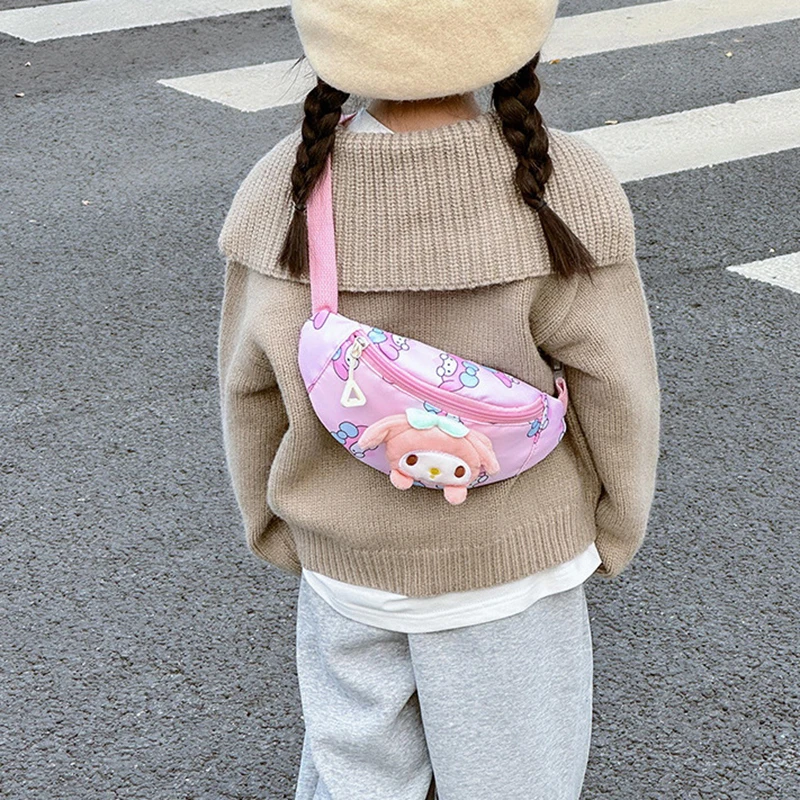 1 шт., Подарочная сумка для девочек Sanrio, сумка через плечо с карманом Kuromi, сумка для хранения на талии, кошелек для монет My Melody Hello Kitty
1 шт., Подарочная сумка для девочек Sanrio, сумка через плечо с карманом Kuromi, сумка для хранения на талии, кошелек для монет My Melody Hello Kitty